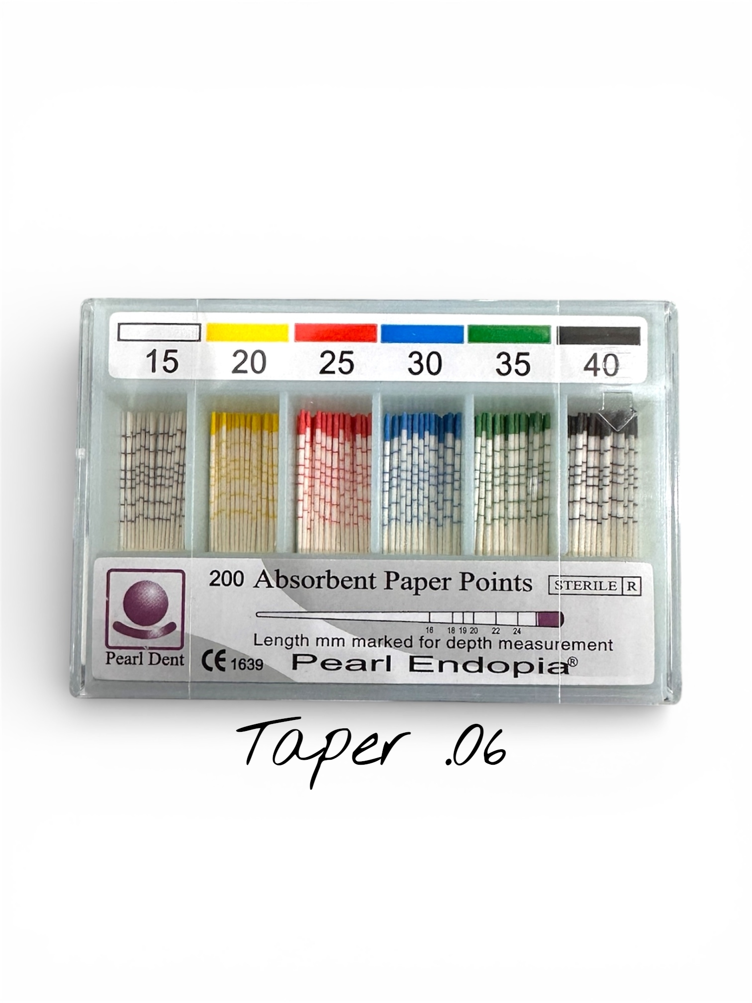 Paper Points – Assorted Sizes ISO 15–40 | Taper 0.02