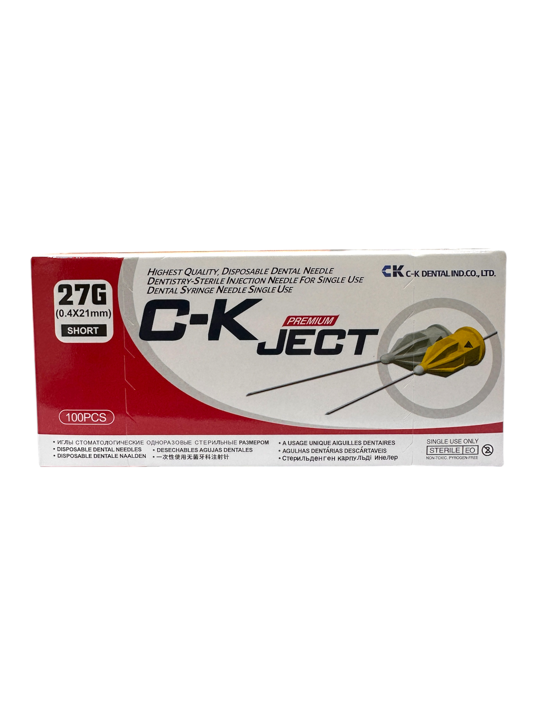 Short Needle CK Ject 0.42 x 21mm
