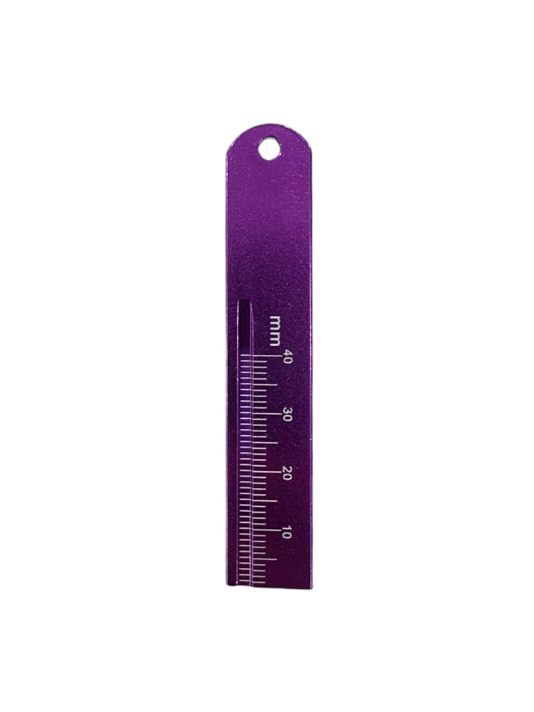 Endo Ruler Endodontic Finger & Flat Ruler – Stainless Steel Working Length Guide
