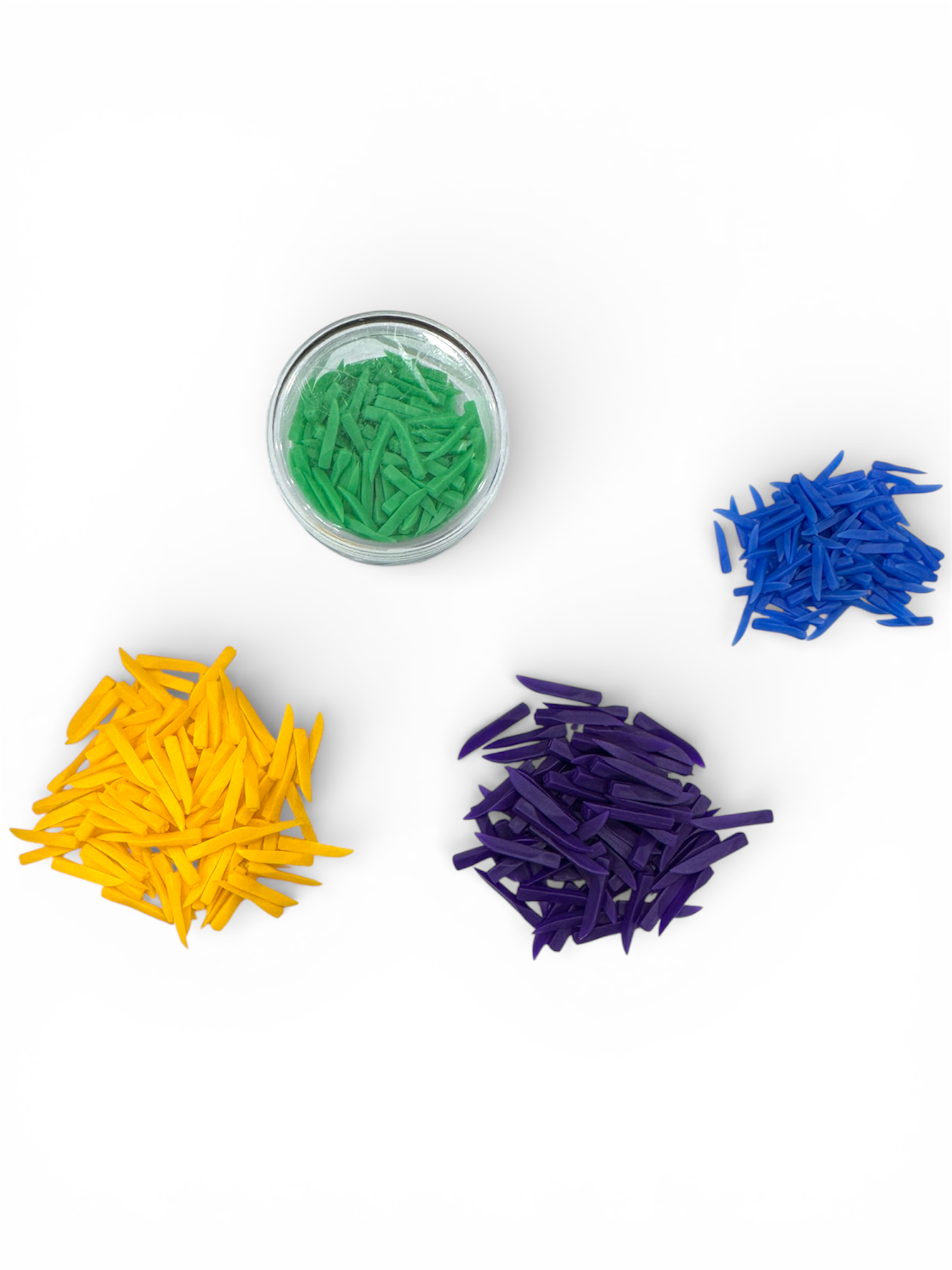 Disposable Plastic Wedges – Assorted Colour - Coded – 50 Pcs Interdental