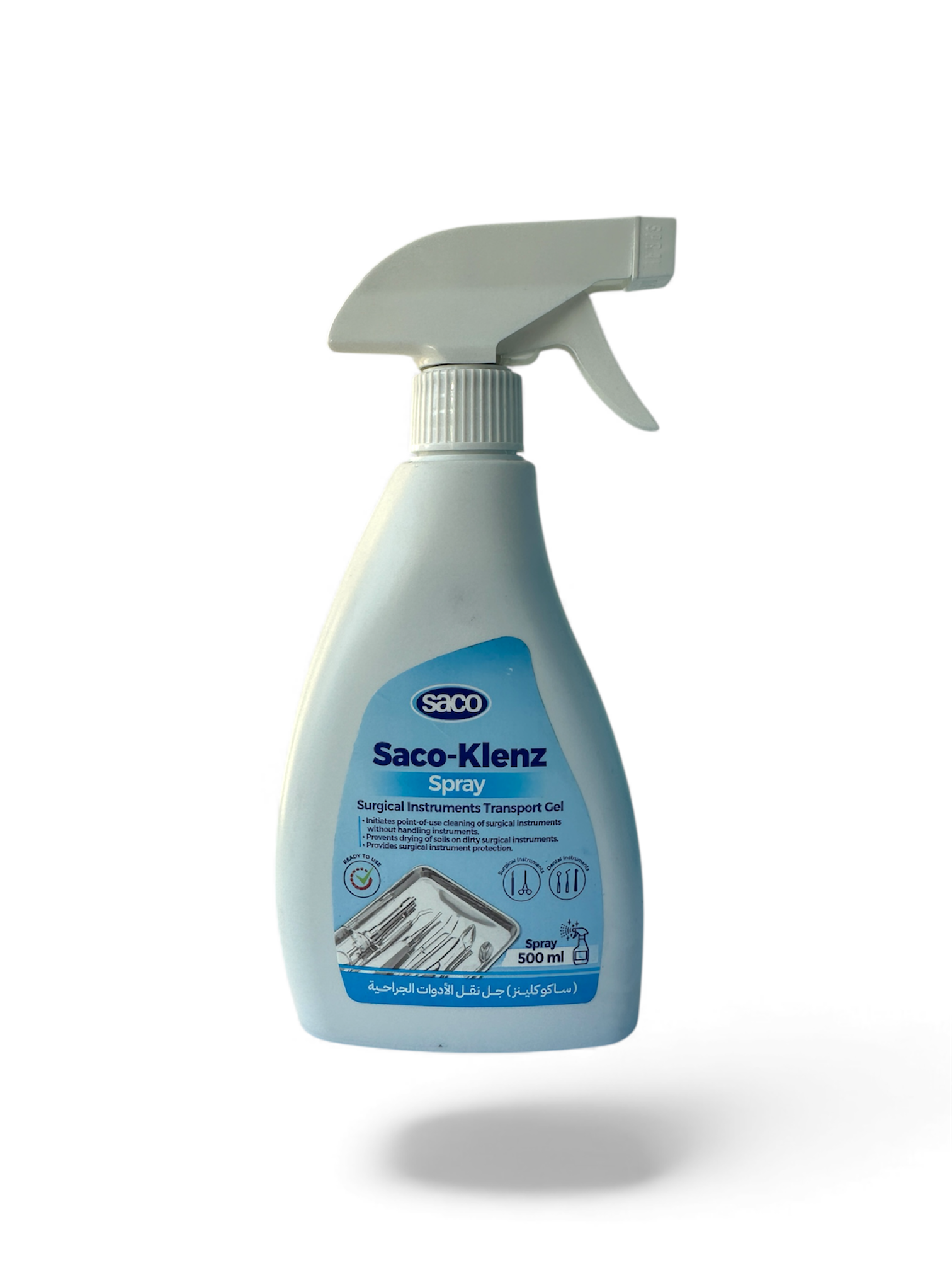 Saco-Klenz Surface Disinfectant Spray – Fast Acting Dental & Medical Cleaner