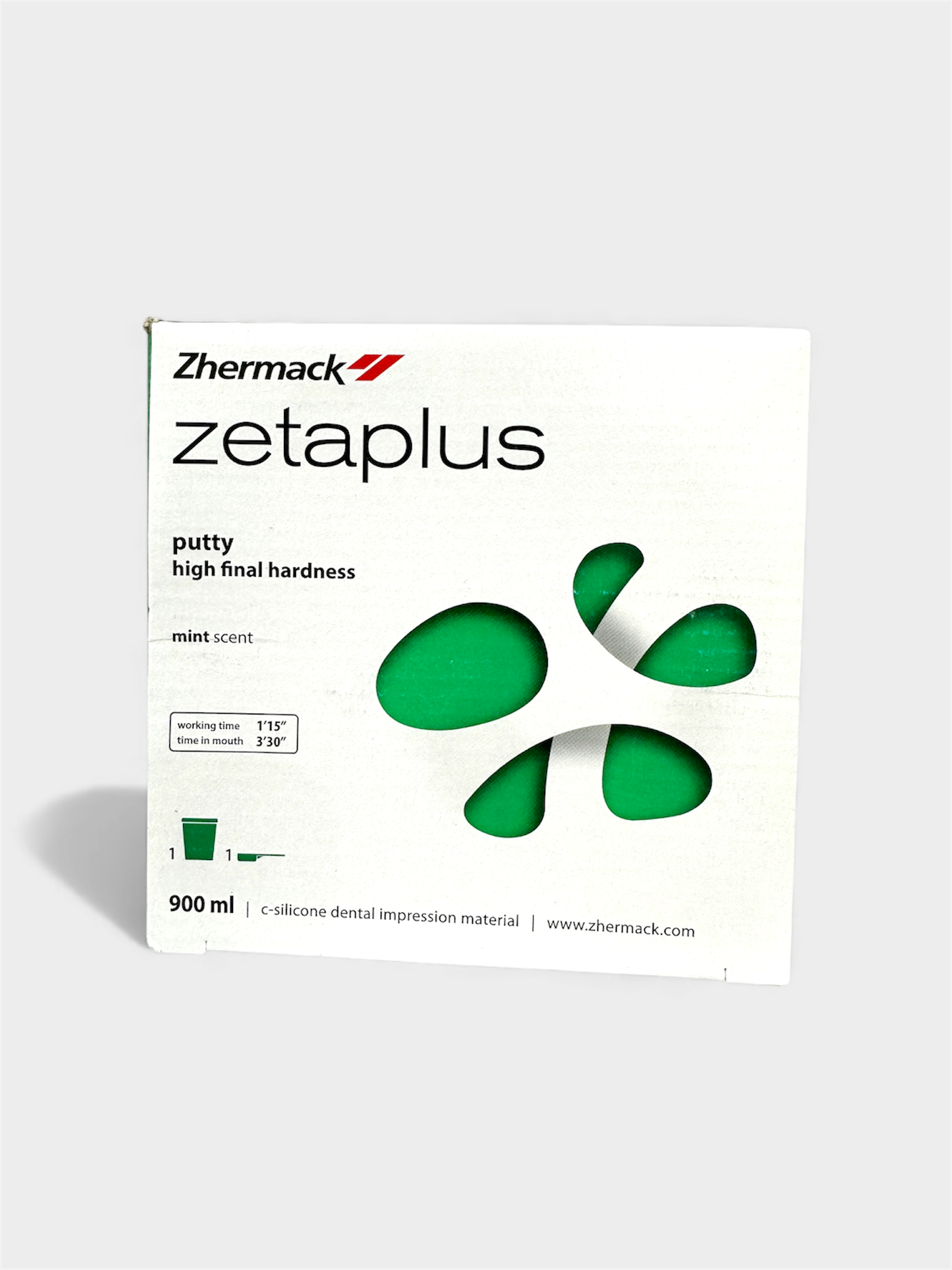 Putty Zeta Plus by Zhermack 900ml – Heavy Body VPS Dental Impression
