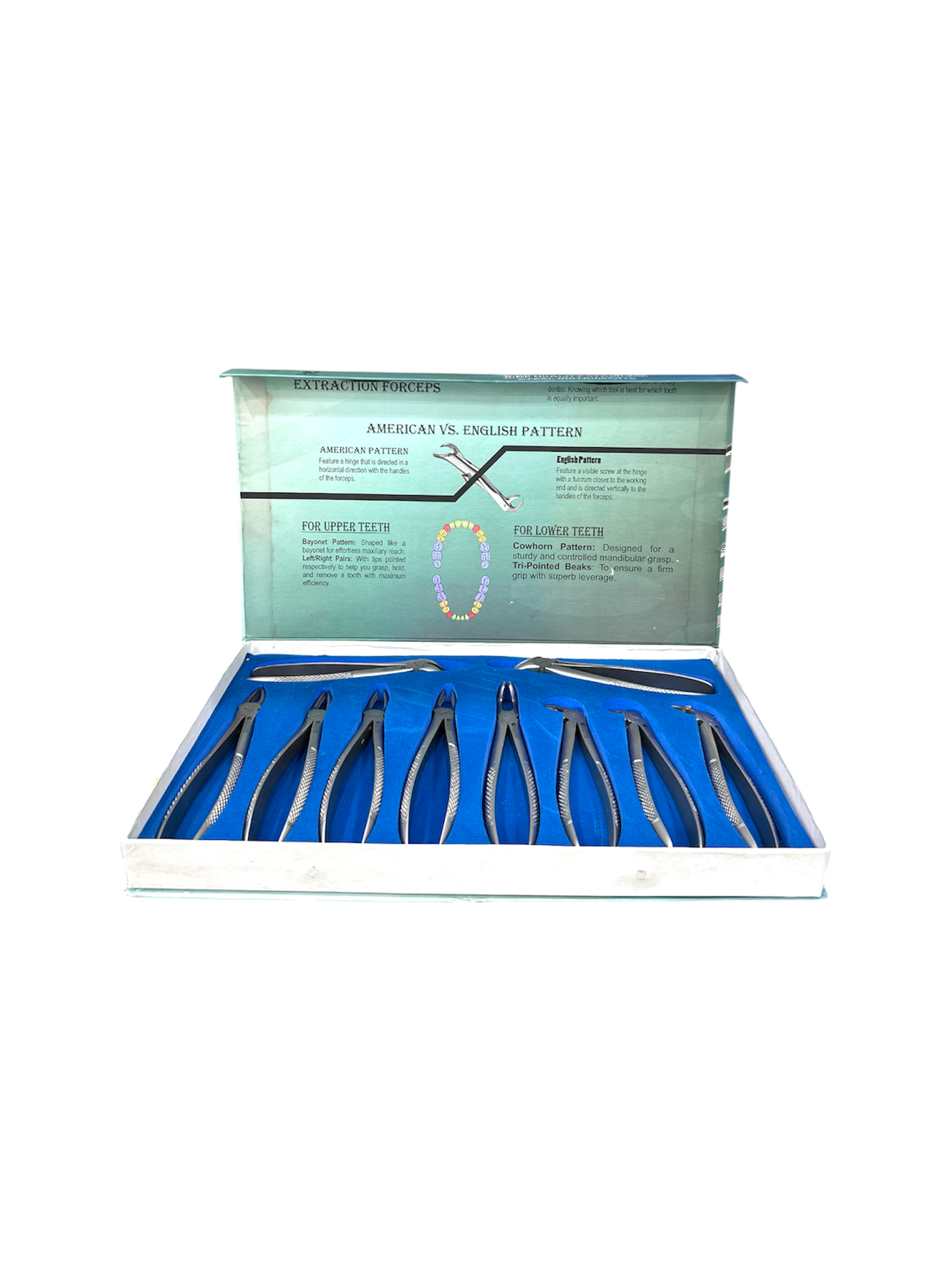 Extraction Forceps for Adult 10 Piece Nastro
