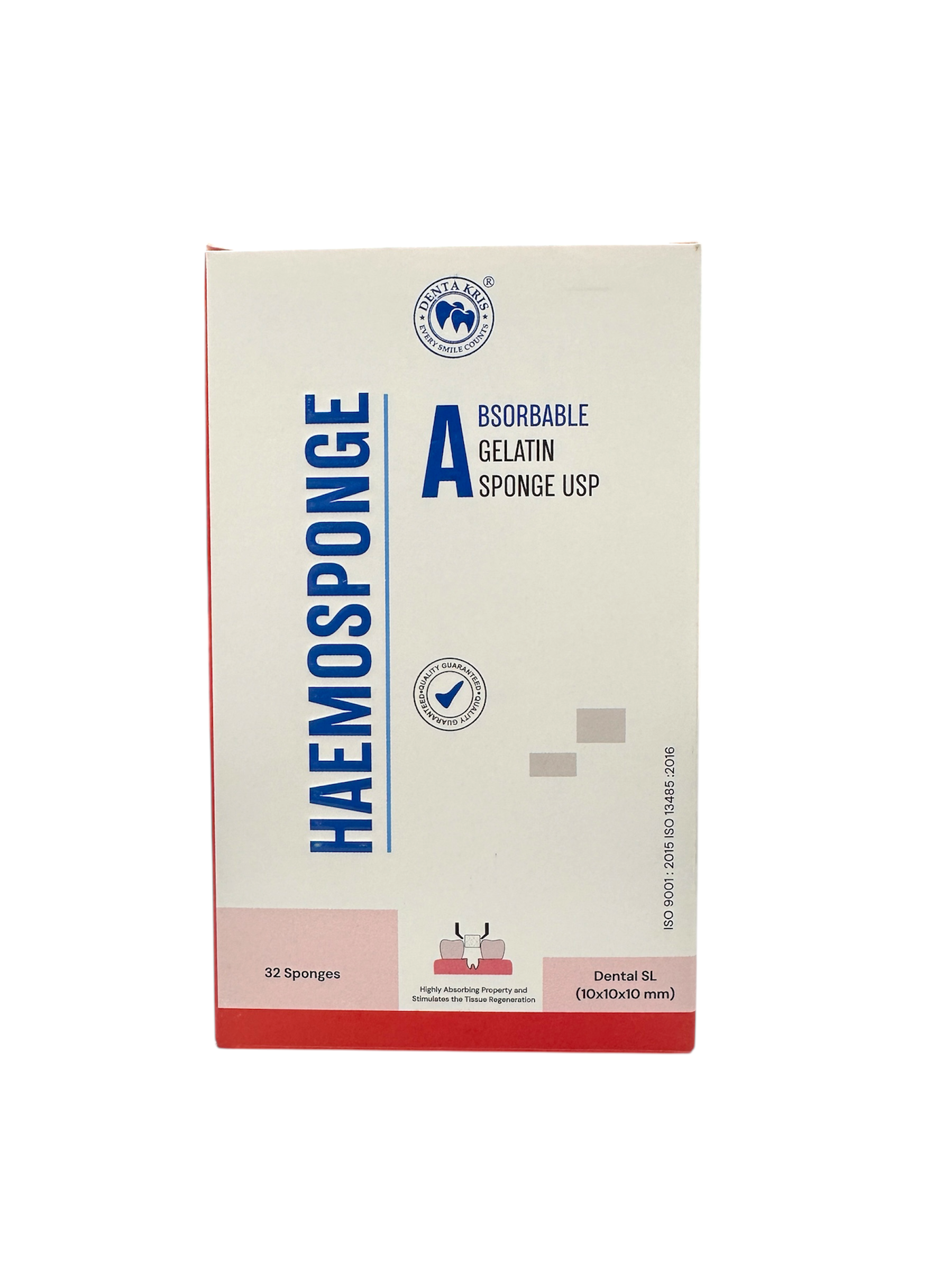 Haemosponge Absorbable Gelatic Sponge 32 pieces