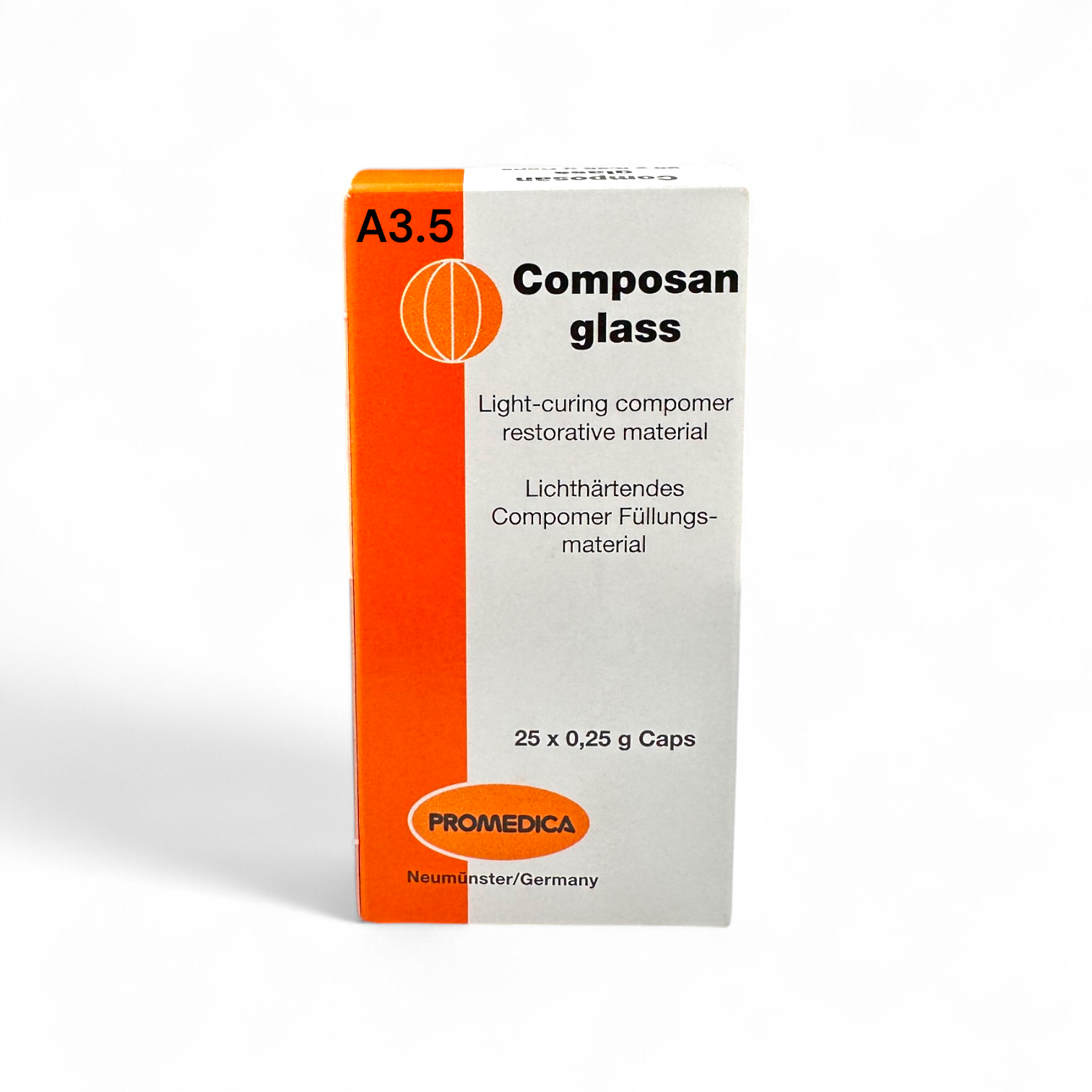 Promedica Composan Glass Light‑Curing Compomer Filling (25x 0,25g)