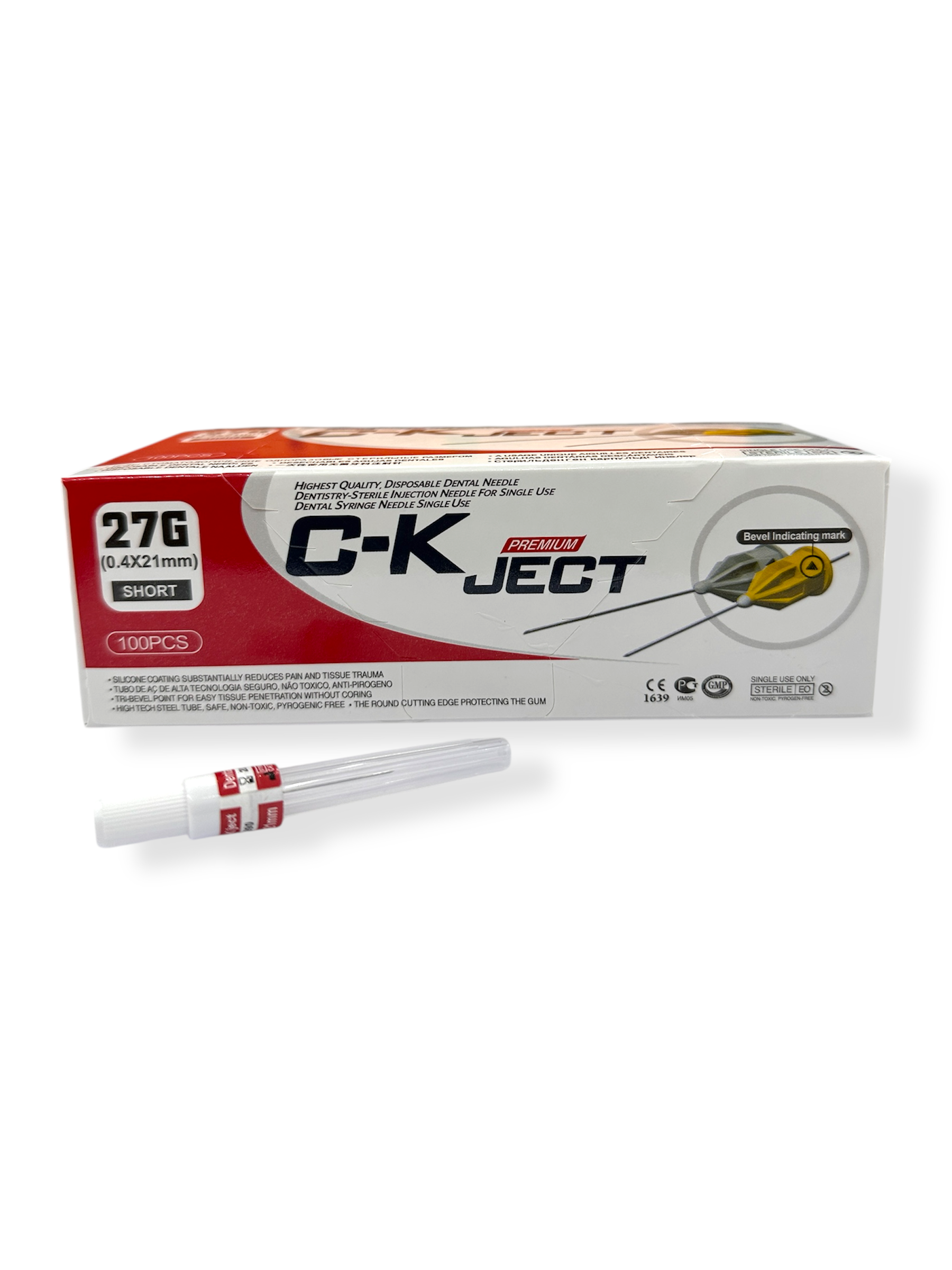 Short Needle CK Ject 0.42 x 21mm
