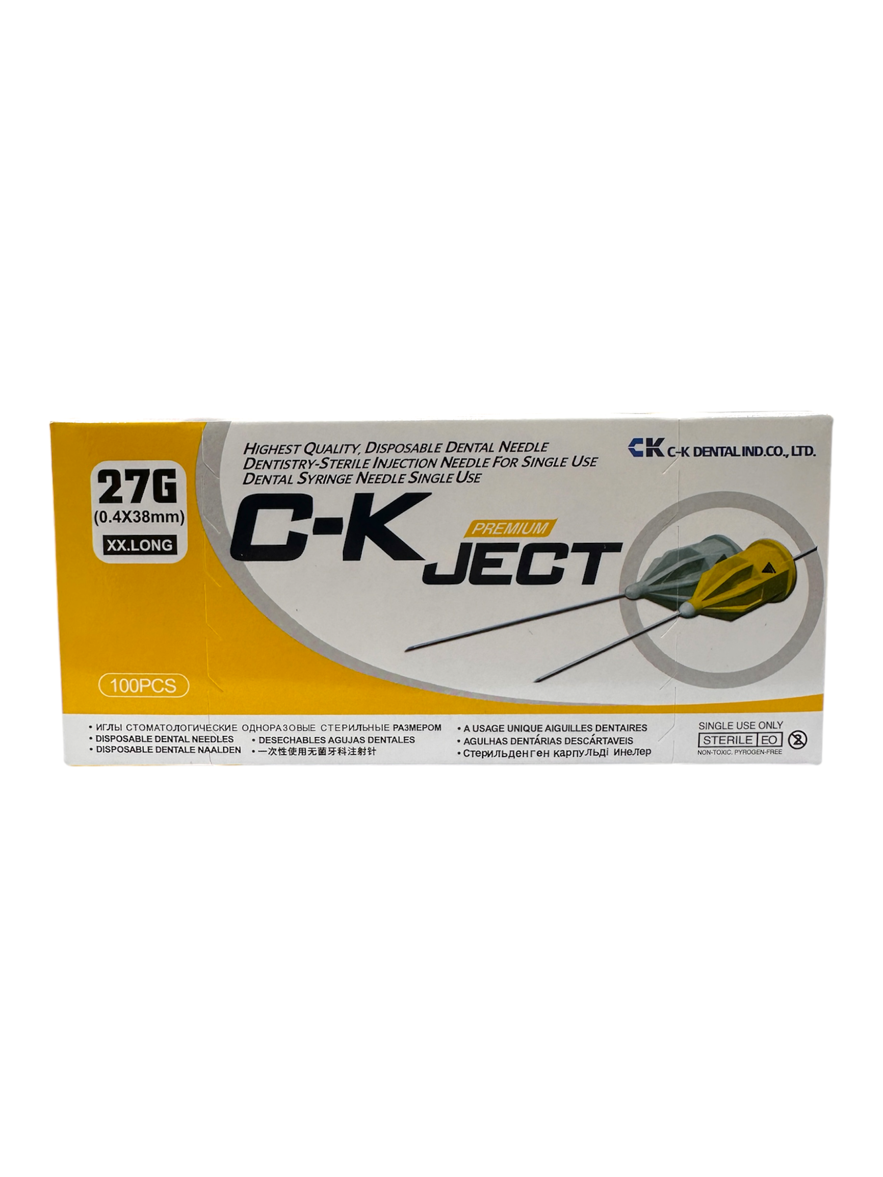 Long needle CK-Ject Premium 0.4 x 38mm