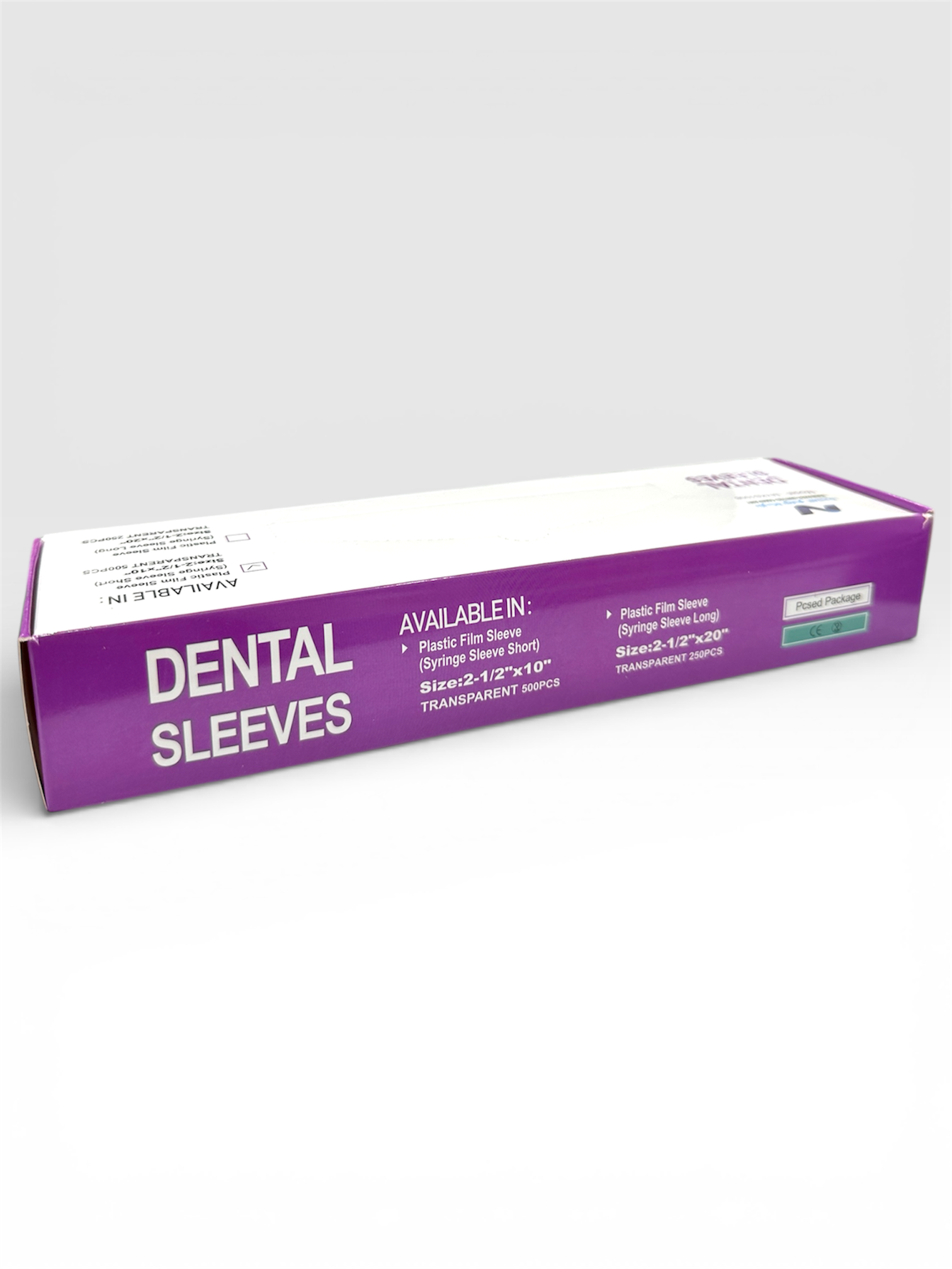 Syringe Sleeves – Short Disposable Protective Covers (250 Pcs)