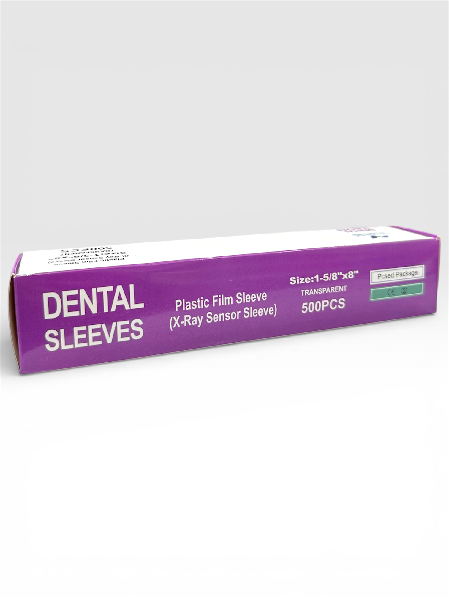 X-Ray Sensor Plastic Film Sleeves – Disposable (500 Pcs)