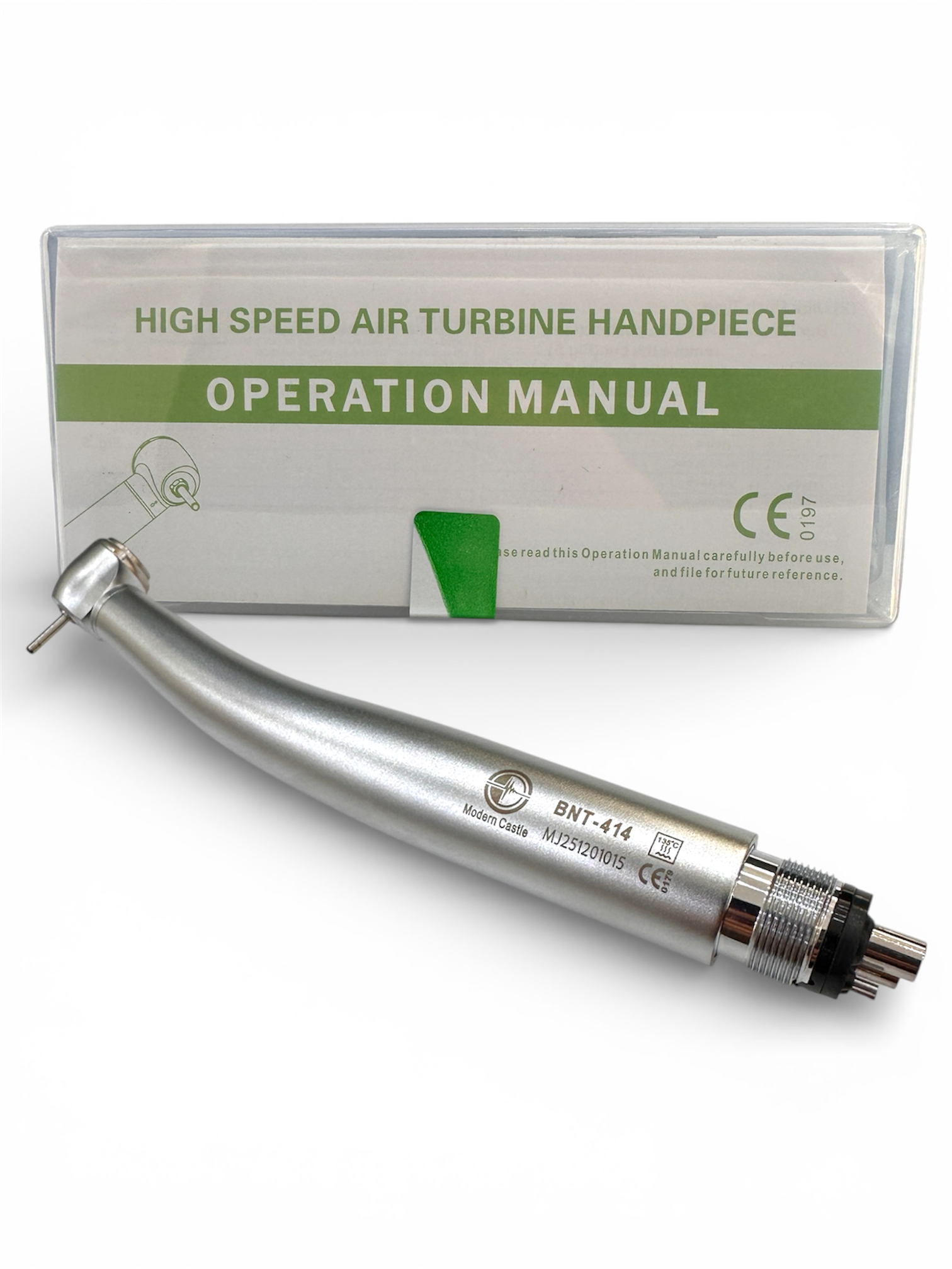 High Speed Air Turbine Handpiece Push Button 4 Hole