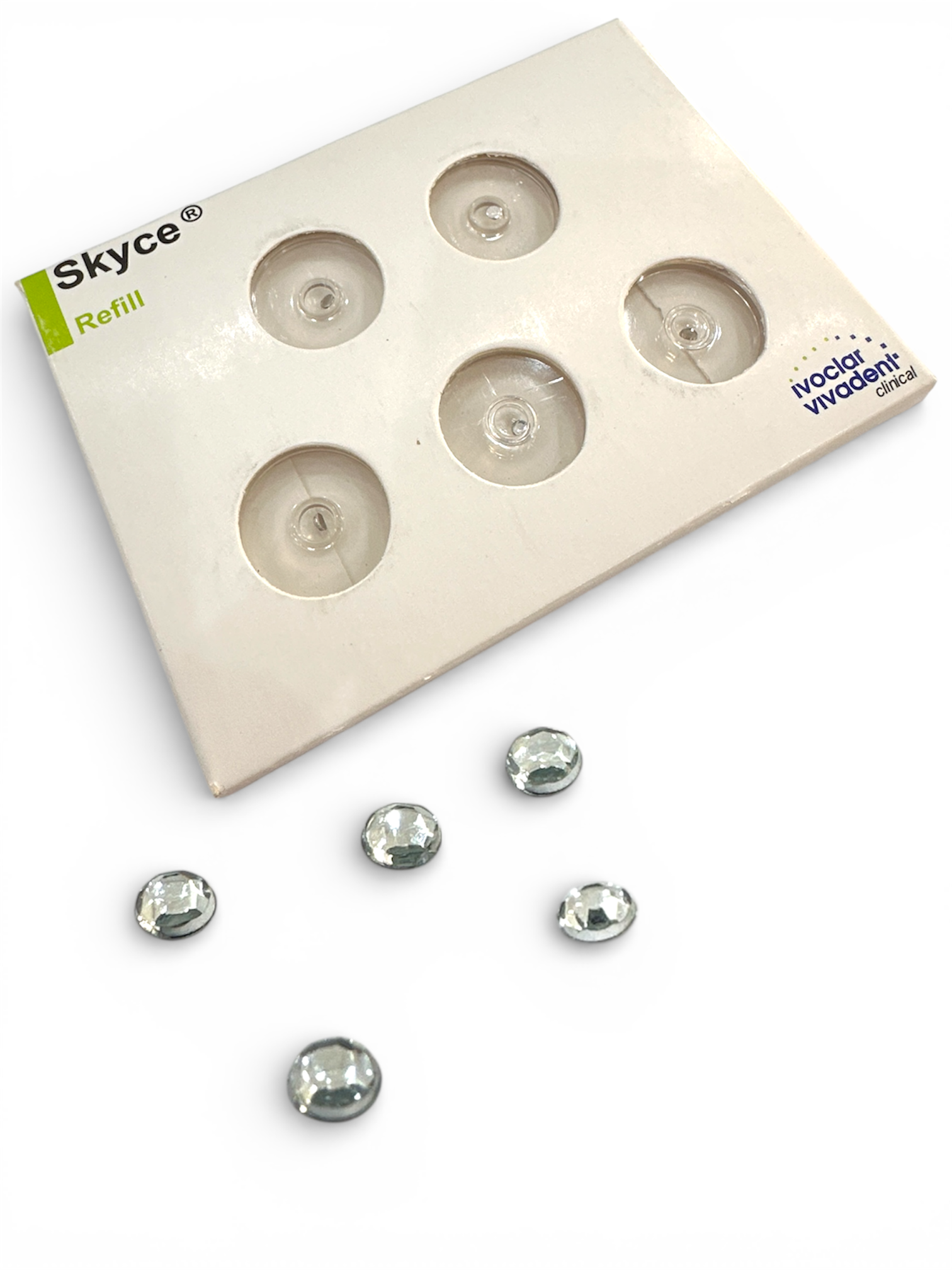 Skyce® Crystal Dental Tooth Gems  – Ivocalar Vivadent Tooth Ornament Jewelry