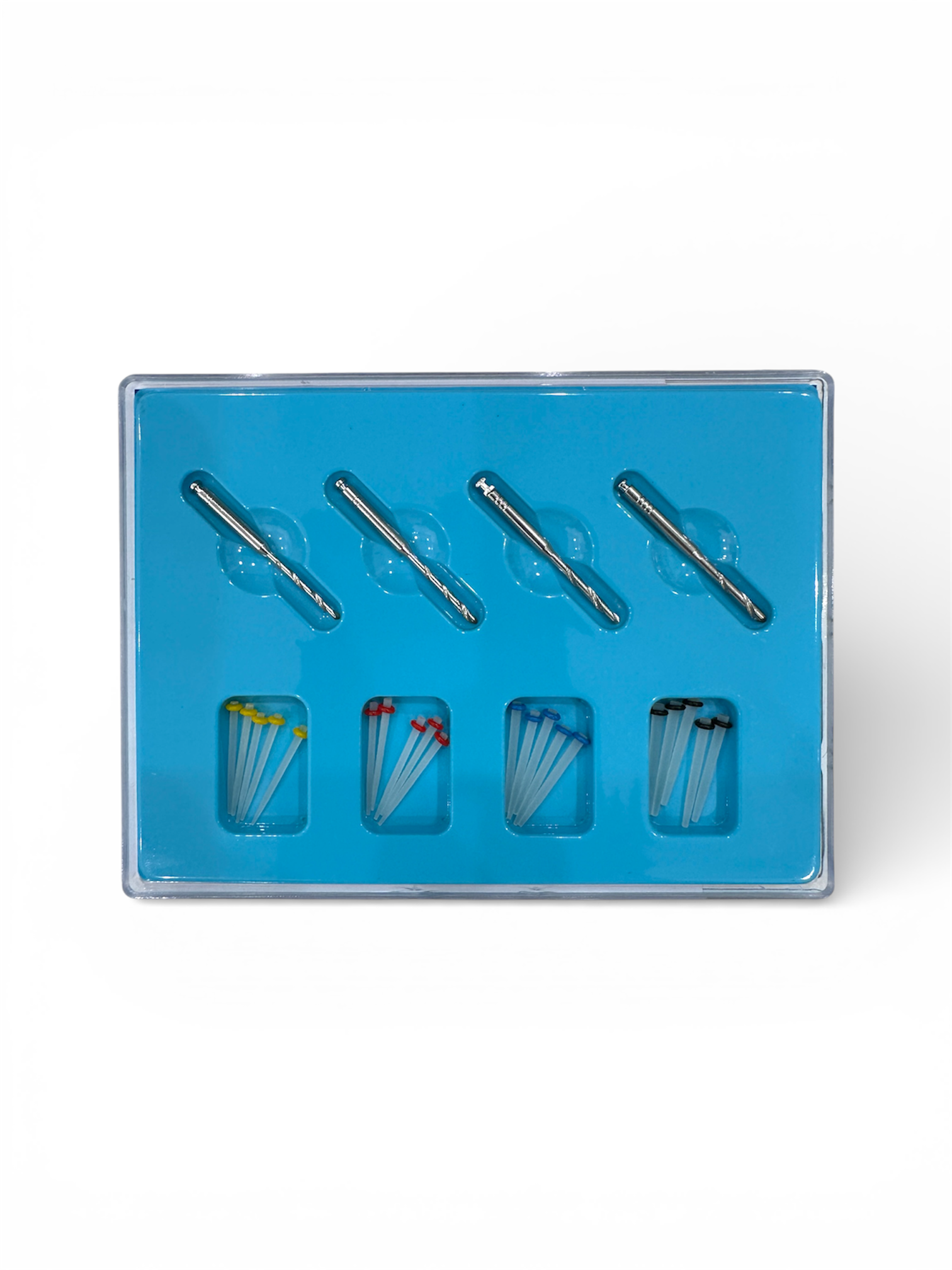 Fiber Reinforced Dental Posts Kit – Assorted Sizes With Matching Drills