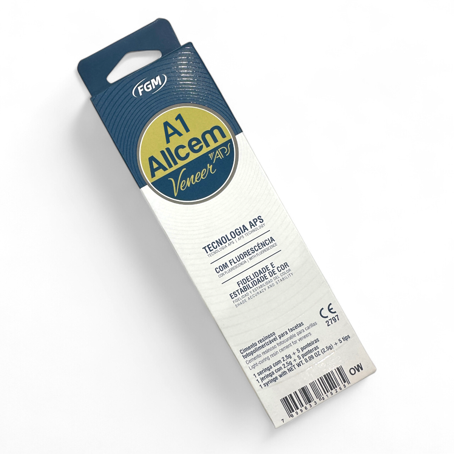 FGM Allcem Veneer APS Opaque White – Light-Curing Resin Cement  2.5 g
