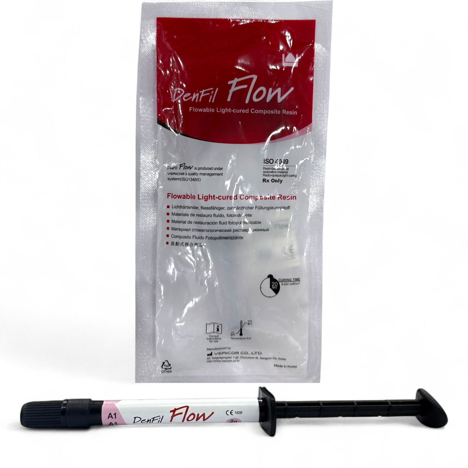Denfil Flow Light Cured Flowable Composite Resin for Precision Esthetic Fillings