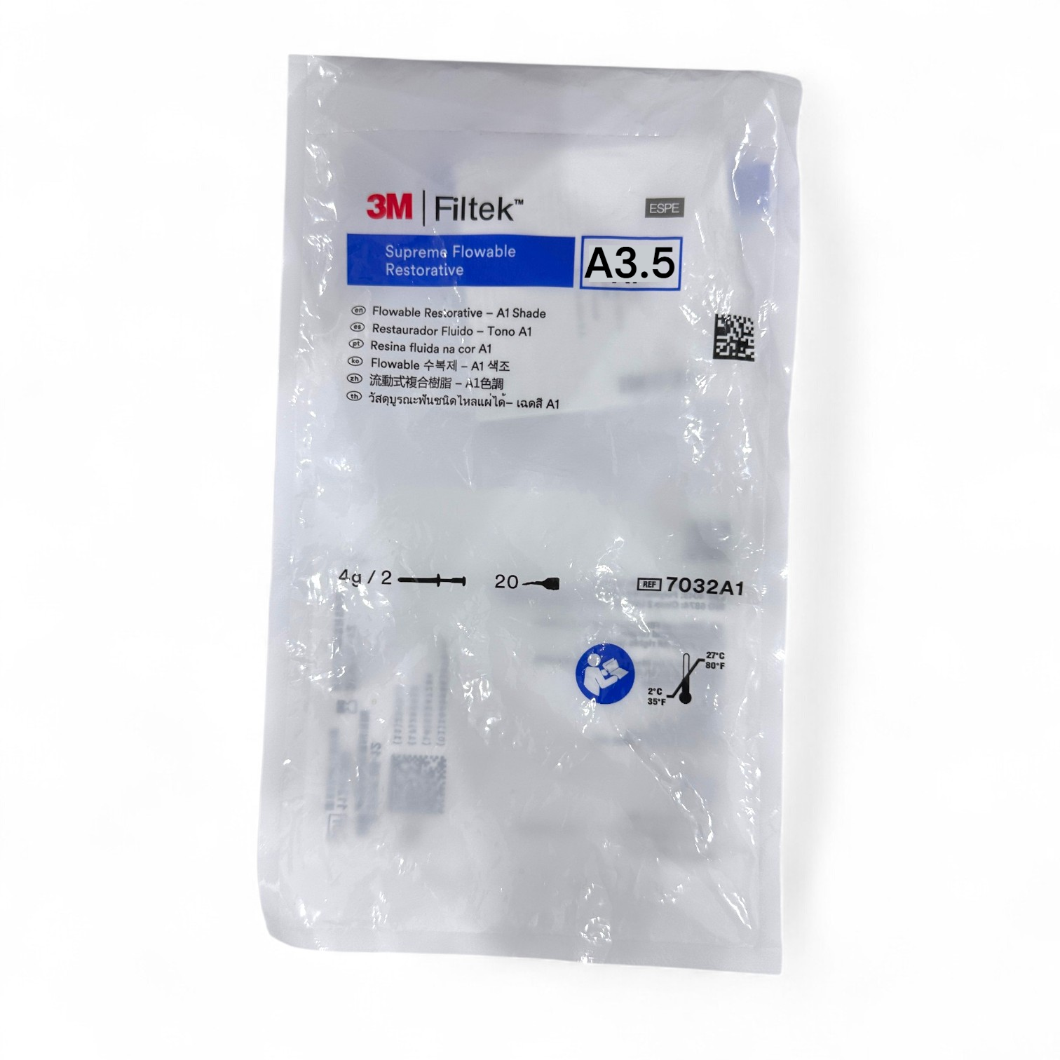 3M Filtek Supreme Flowable Restorative Syringes – Assorted Shades (Nano‑Filled Composite)