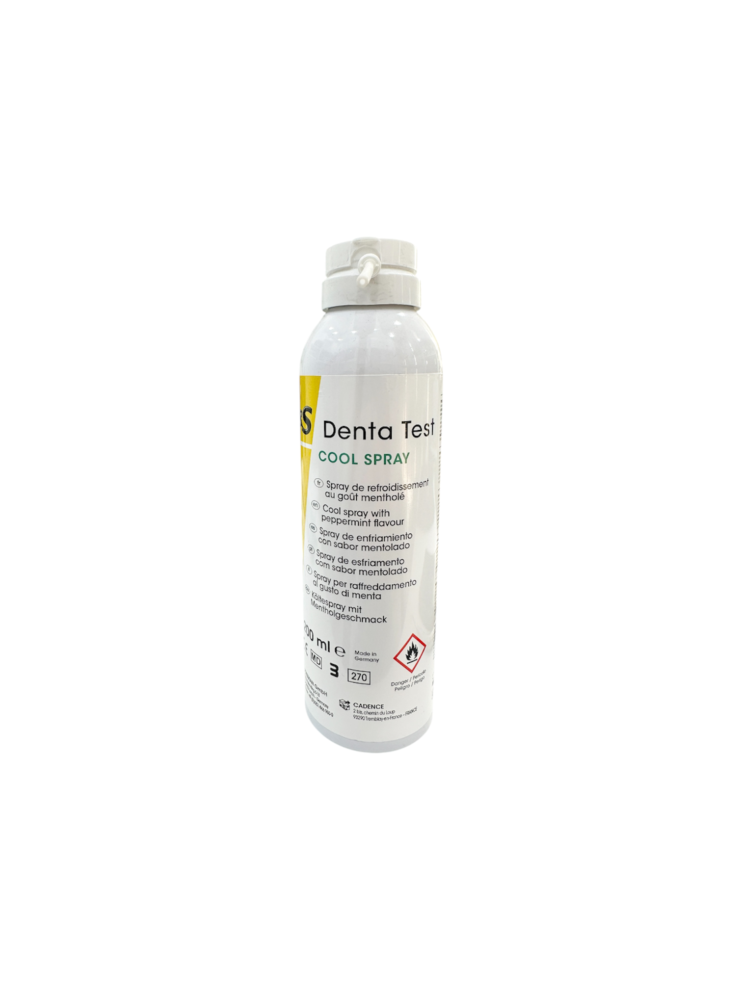 R&S Denta Test Cool Spray 200ml – Cooling & Disinfectant Made In Germany