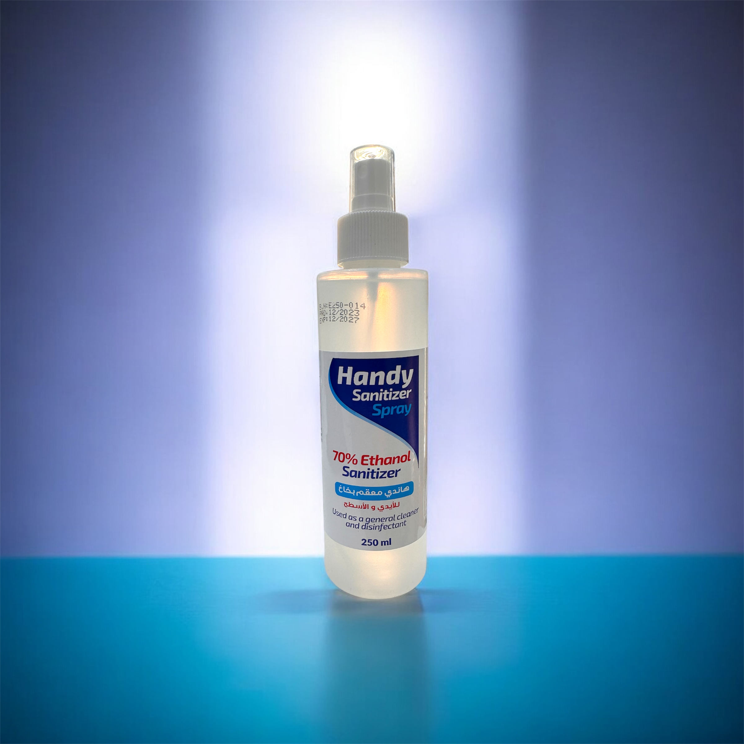 Handy 250ml Sanitizer Spray – Fast-Acting 70% Ethanol Hand Protection